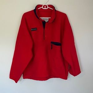 Columbia Sportswear mens 1/4 button